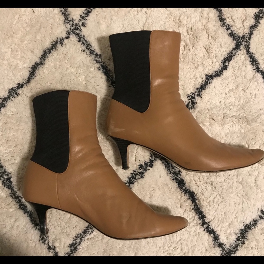 JOIE Rali Tan Kitten Heel Boot 39/ 9